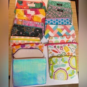 15 Colorful Patterned Cosmetic Bags